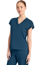 IN650A Pursuit V-Neck Dolman Sleeve Top by Infinity