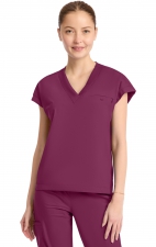 IN650A Pursuit V-Neck Dolman Sleeve Top by Infinity