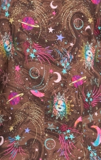 384PRA koi Artist Series Leslie Print Top - Solar Surprise