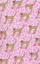 1093PRA koi Basics Artist Series Ari Split Neck Print Top - Cheetah In Heels