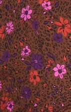 1082PR koi Lite Velora Stretch Print Top - Petal Spots