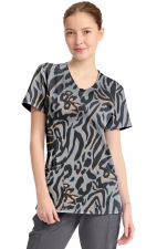 CK609 Round Neck Top by Infinity - Big Cat