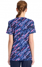 CK609 Round Neck Top by Infinity - Staggered Marble