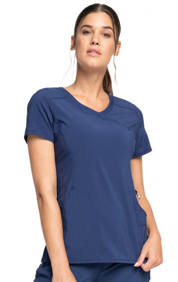 *FINAL SALE XXS 2625A Mock Wrap Top by Infinity with Certainty® Antimicrobial Technology *FINAL SALE XXS 2625A Mock Wrap Top by Infinity with Certainty® Antimicrobial Technology