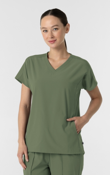 6154 Renew Women's 2 Pocket Tunic Top by WINK 6154 Renew Women's 2 Pocket Tunic Top by WINK