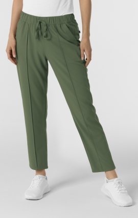 5154 Renew Pintuck Straight Leg Crop Pant by WINK