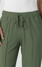 5154 Renew Pintuck Straight Leg Crop Pant by WINK