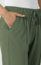 5154 Renew Pintuck Straight Leg Crop Pant by WINK