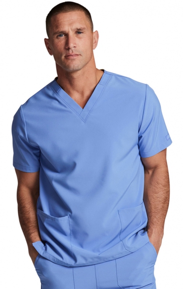 *FINAL SALE M DK619 Dickies EDS Essentials Unisex 2 Pocket V-Neck Top 