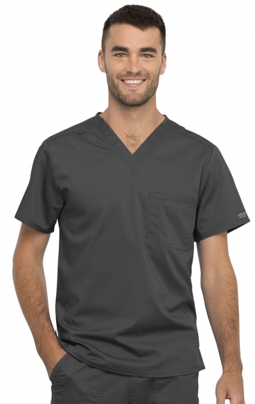 *FINAL SALE XL WW625 Workwear Revolution Essential Unisex V-Neck Top by Cherokee *FINAL SALE XL WW625 Workwear Revolution Essential Unisex V-Neck Top by Cherokee