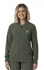 C82410 Carhartt Force Cross-Flex Lightweight Scrub Jacket