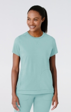 6359 RENEW Crew Neck Flex-n-Reach 2 Pocket Top by WINK