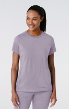 6359 RENEW Crew Neck Flex-n-Reach 2 Pocket Top by WINK