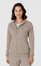 8159 Renew Knit 4 Pocket Zip Front Warm Up Jacket by WINK