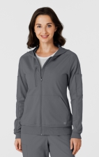 8159 Renew Knit 4 Pocket Zip Front Warm Up Jacket by WINK