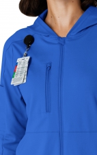 8159 Renew Knit 4 Pocket Zip Front Warm Up Jacket by WINK