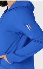8159 Renew Knit 4 Pocket Zip Front Warm Up Jacket by WINK