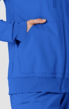 8159 Renew Knit 4 Pocket Zip Front Warm Up Jacket by WINK
