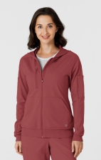 8159 Renew Knit 4 Pocket Zip Front Warm Up Jacket by WINK