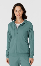 8159 Renew Knit 4 Pocket Zip Front Warm Up Jacket by WINK