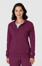 8159 Renew Knit 4 Pocket Zip Front Warm Up Jacket by WINK
