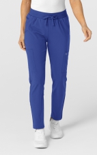5045P Petite W123 Women's 8 Pocket Slim Sport Jogger Pants by Wink