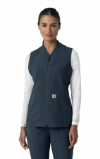 C82510 Carhartt Force Cross-Flex Lightweight Scrub Vest