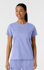 6451 Boundless Classic Women's Crew Neck Tee Scrub Top by WINK