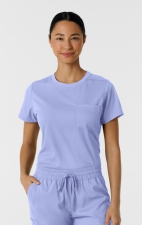 6451 Boundless Classic Women's Crew Neck Tee Scrub Top by WINK