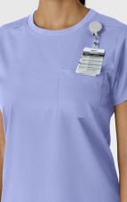 6451 Boundless Classic Women's Crew Neck Tee Scrub Top by WINK