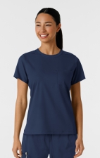 6451 Boundless Classic Women's Crew Neck Tee Scrub Top by WINK