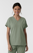6280 Nürtur Drop Shoulder Tunic Top by WINK
