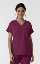 6280 Nürtur Drop Shoulder Tunic Top by WINK