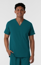 6380 Nürtur Men's V-Neck Scrub Top by WINK