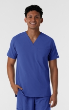 6380 Nürtur Men's V-Neck Scrub Top by WINK