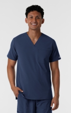 6380 Nürtur Men's V-Neck Scrub Top by WINK