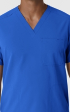 6380 Nürtur Men's V-Neck Scrub Top by WINK