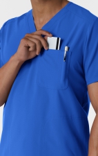 6380 Nürtur Men's V-Neck Scrub Top by WINK