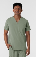 6380 Nürtur Men's V-Neck Scrub Top by WINK