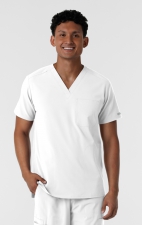 6380 Nürtur Men's V-Neck Scrub Top by WINK