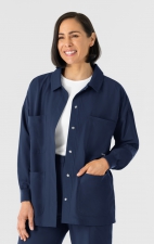 8180 Nurtür Duster Scrub Jacket by WINK