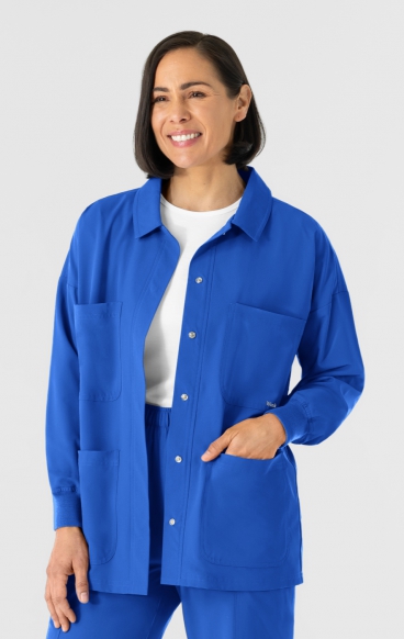 8180 Nurtür Duster Scrub Jacket by WINK 8180 Nurtür Duster Scrub Jacket by WINK