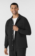 8380 Nurtür Men's Duster Scrub Jacket by WINK