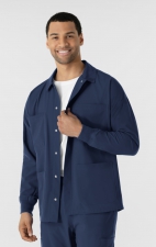 8380 Nurtür Men's Duster Scrub Jacket by WINK
