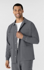 8380 Nurtür Men's Duster Scrub Jacket by WINK