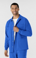 8380 Nurtür Men's Duster Scrub Jacket by WINK