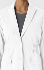 8166 Layers Blazer Style Short Lab Coat by WINK