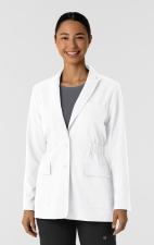 8166 Layers Blazer Style Short Lab Coat by WINK