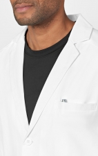 7172 Slate Men's 34" 8 Pocket Lab Coat by WINK