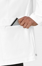 7172 Slate Men's 34" 8 Pocket Lab Coat by WINK